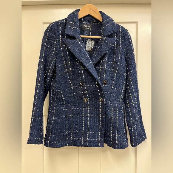 Milk & Honey Jackets & Blazers - Milk & Homey Navy Blazer - M